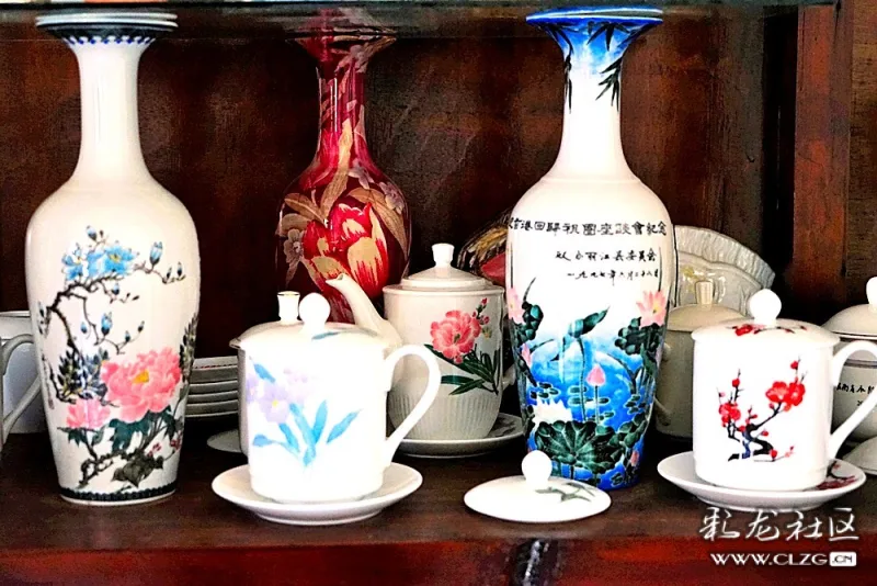 精雕细琢的云南丽江永胜瓷器!