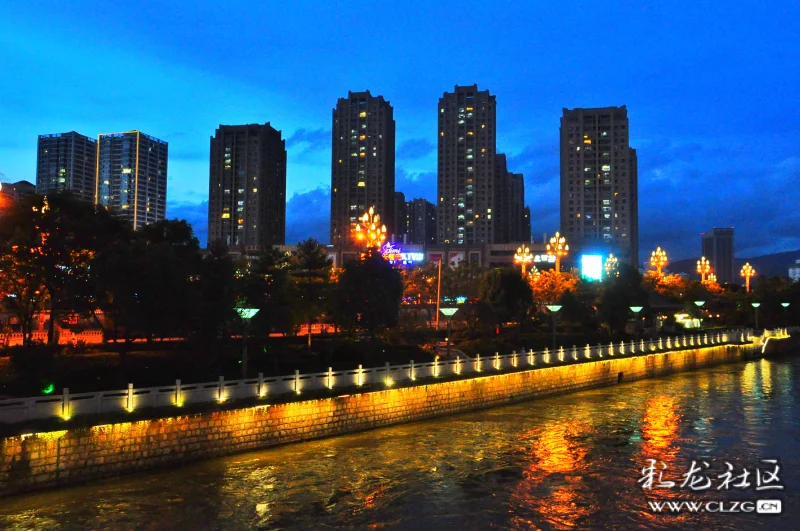 今晚的家乡安宁