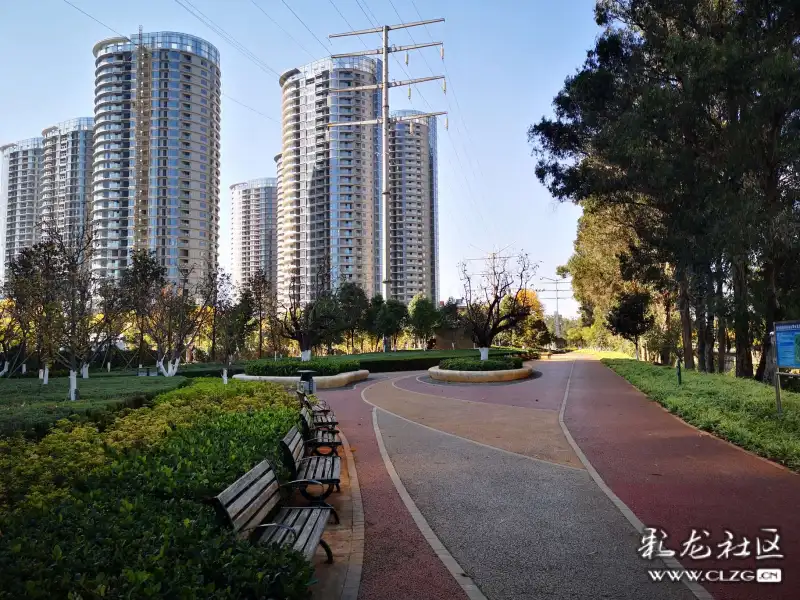 盘龙江散步，观风景-彩龙社区