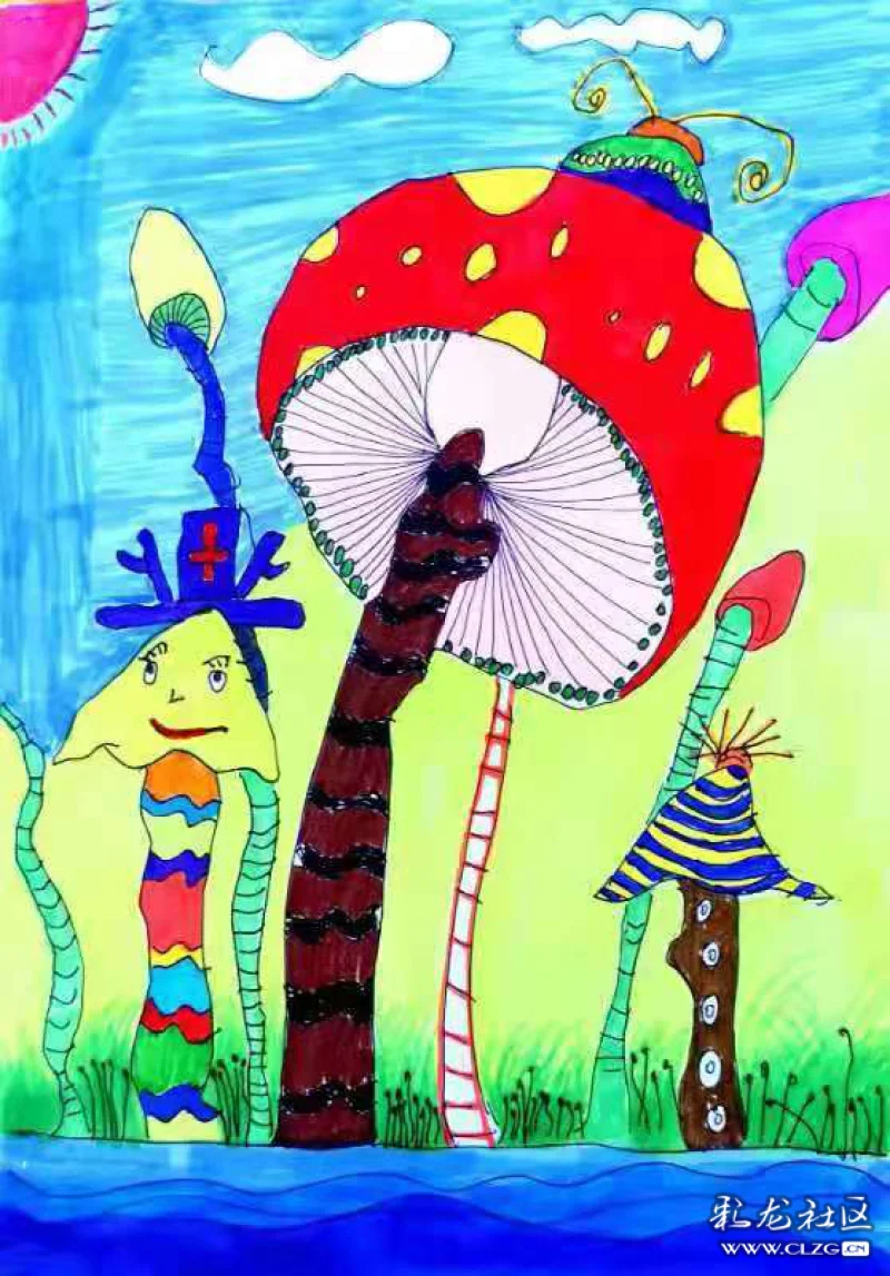 方嘉桓 9岁 云南师范大学附属小学金牛校区 《万物生长,万物和谐》