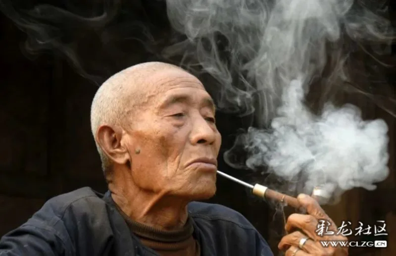 在消愁香烟在吞噬而现在香烟是父亲田里的庄稼我在迷惘香烟在成长借此