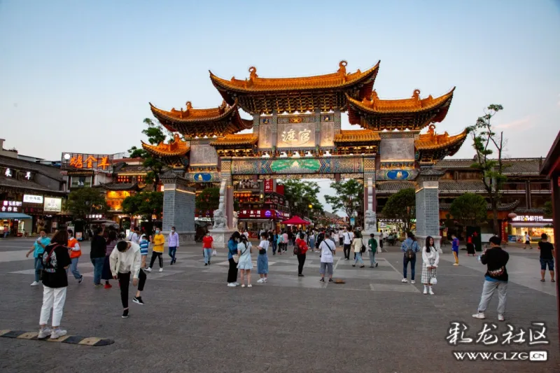 遇见唯美官渡打卡53官渡古镇夜市