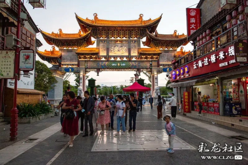 遇见唯美官渡打卡53官渡古镇夜市