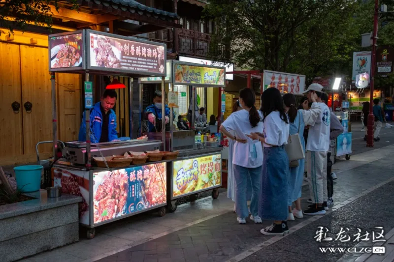 遇见唯美官渡打卡53官渡古镇夜市