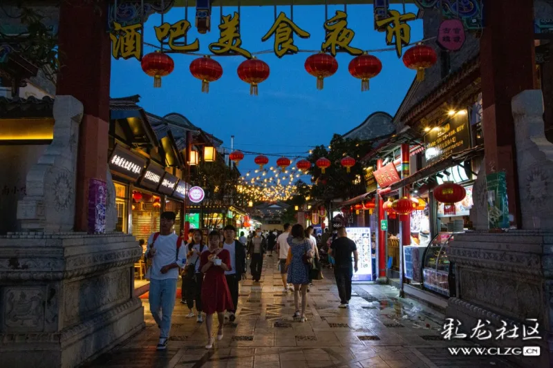 遇见唯美官渡打卡53官渡古镇夜市