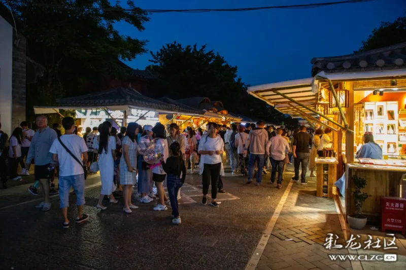 遇见唯美官渡打卡53官渡古镇夜市