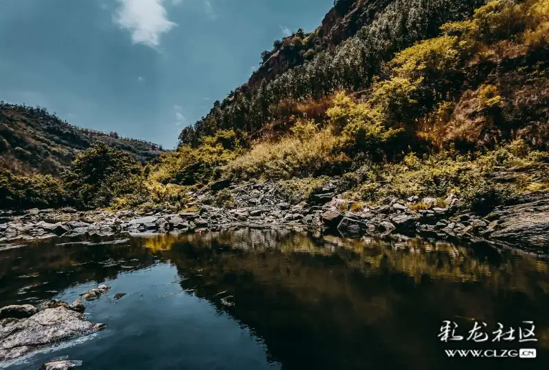 宜良南盘江风景