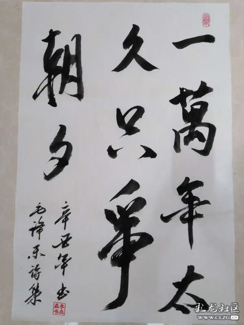 一万年太久只争朝夕