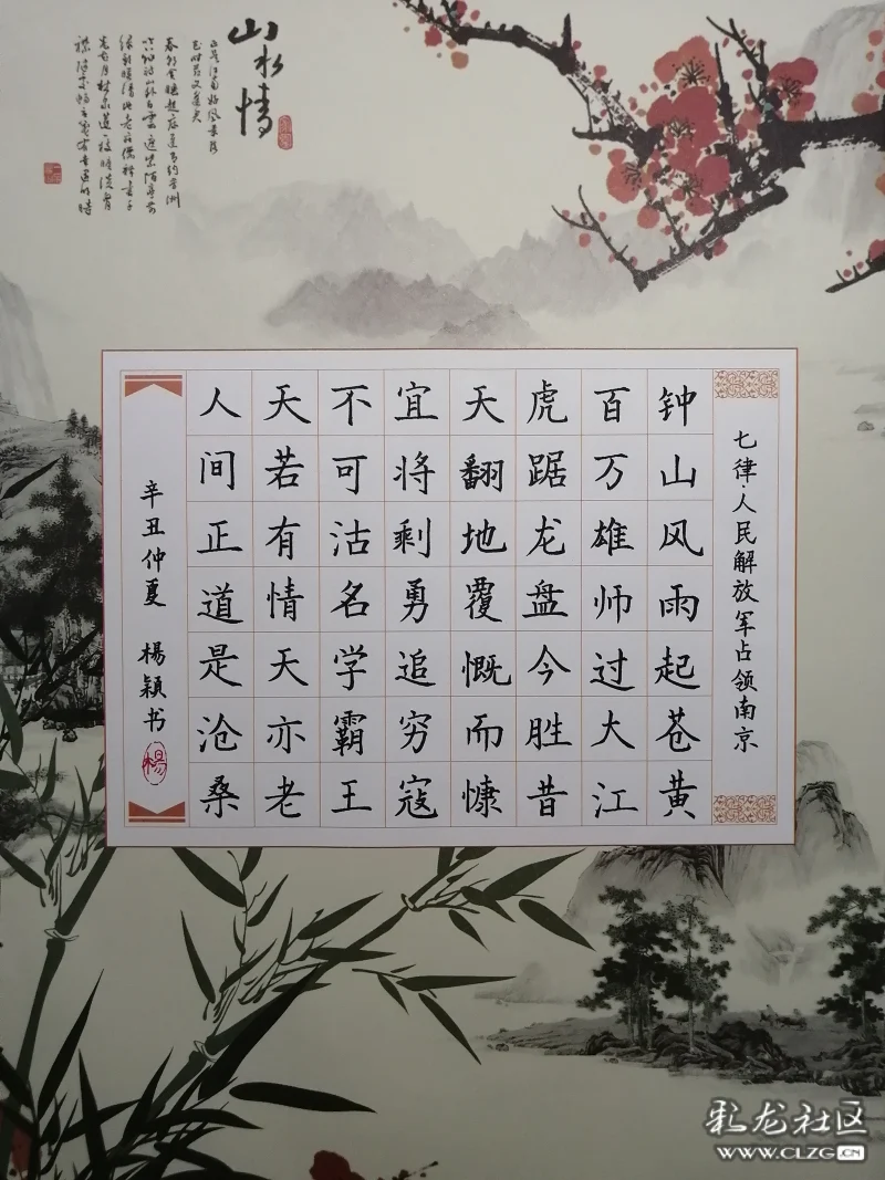 七律人民解放军占领南京