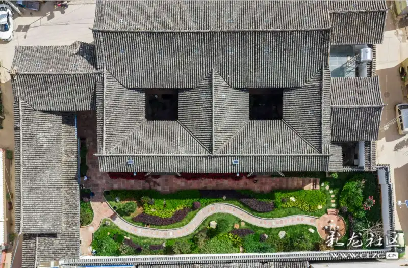 遗落在通海县九龙社区碧溪村的古建筑_陶家大院.