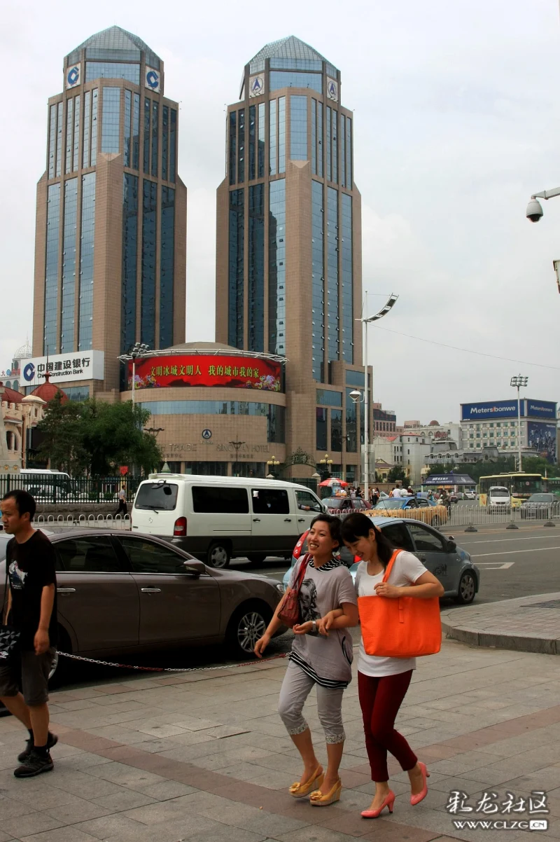 哈尔滨街头印象