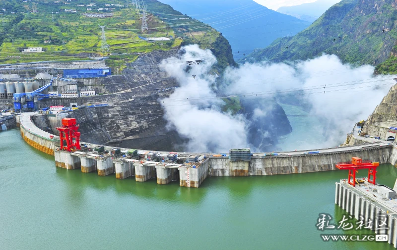 白鶴灘水電站位於雲南巧家縣和四川寧南縣境內,是金沙江下游幹流河段