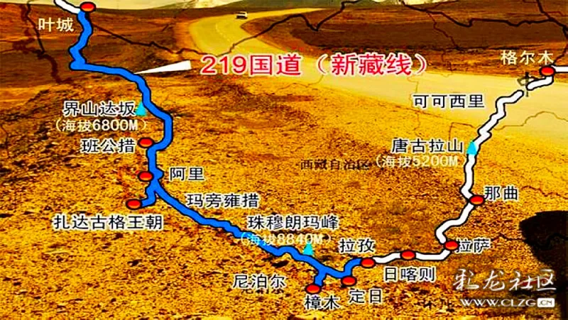 行走新藏公路219国道收尾篇翻越喀喇昆仑山