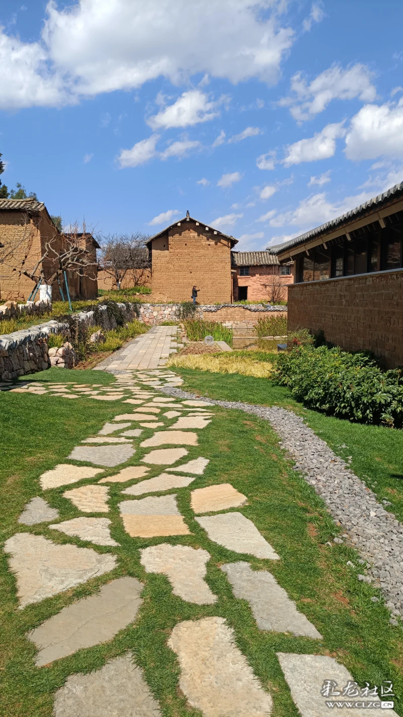 滇池边的古渔村