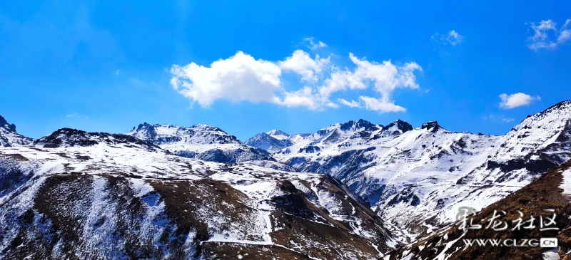 滇中第一高峰一一雪嶺雪山雄鷹