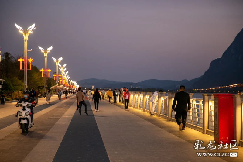 海埂大坝夜景随拍