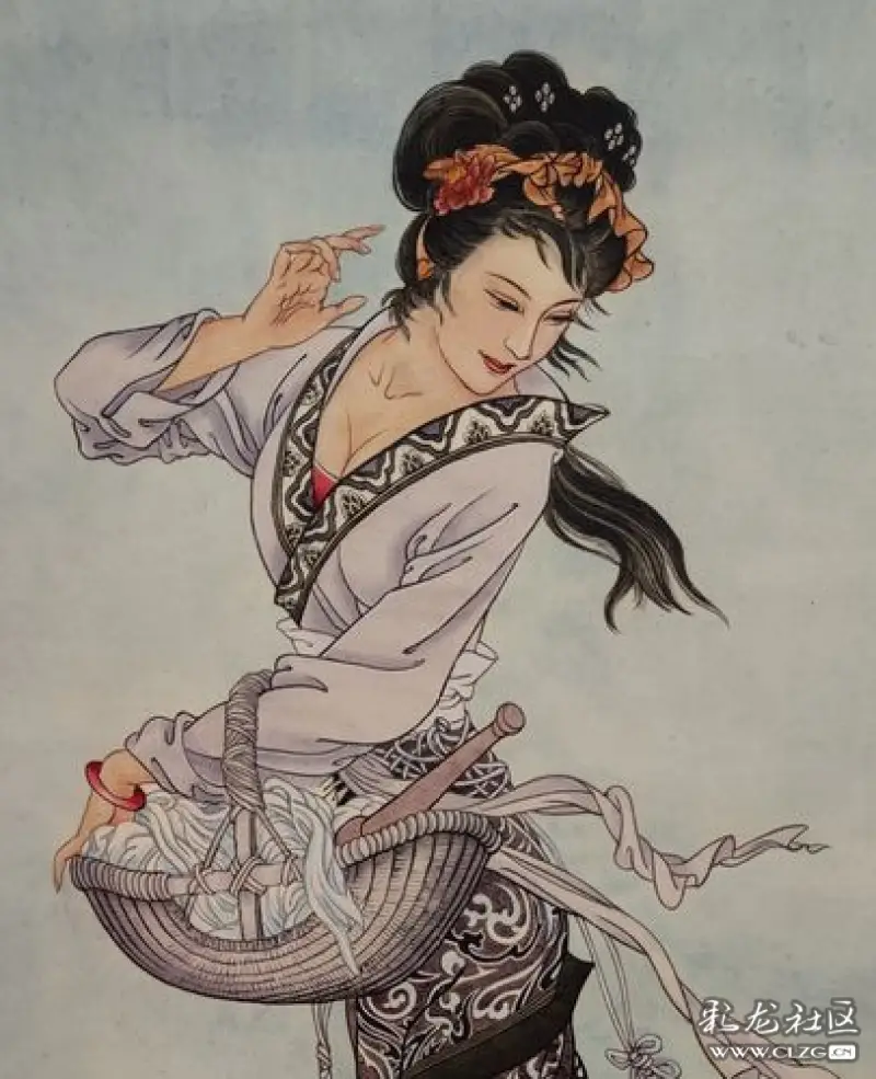 中国古代四大美女之一西施八十一