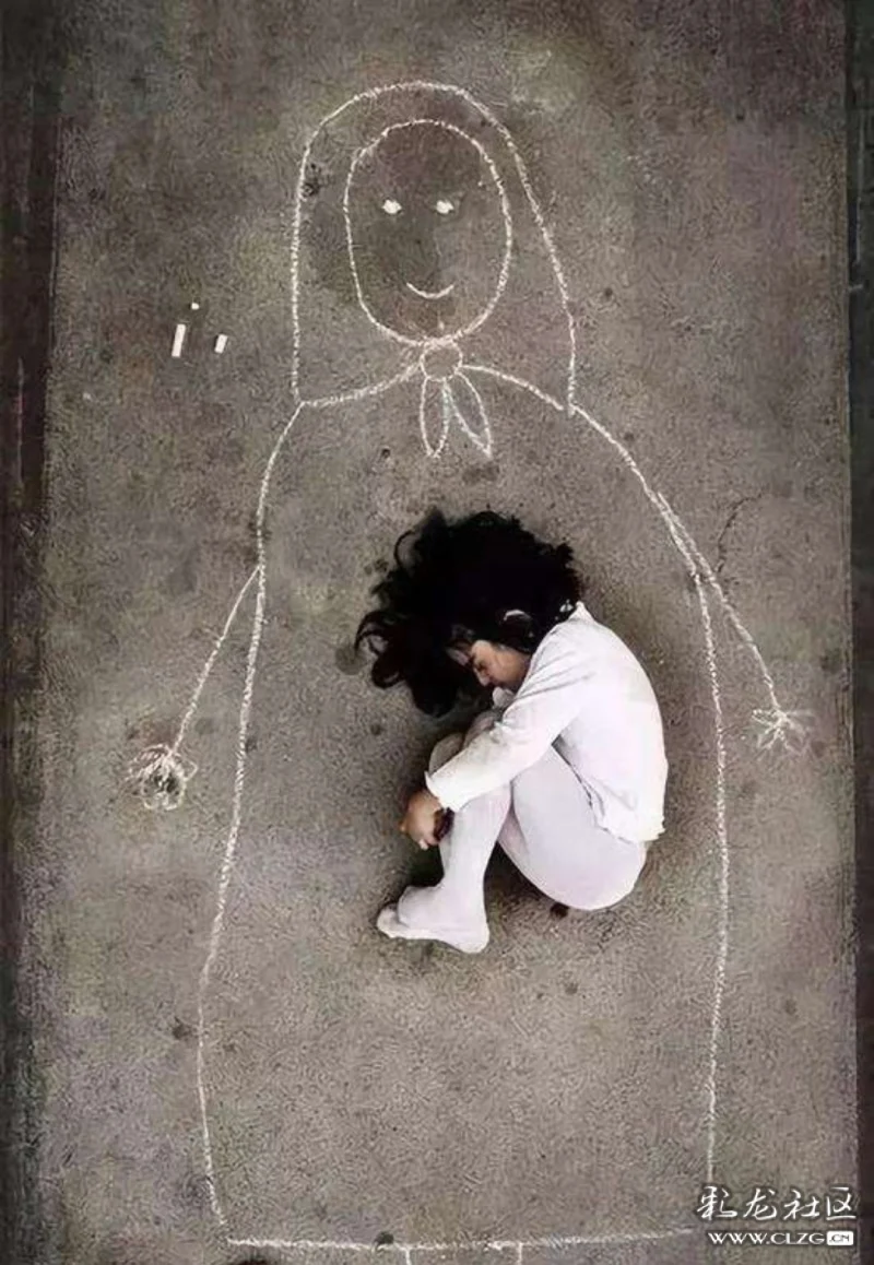 看图写诗丨可怜的孩子