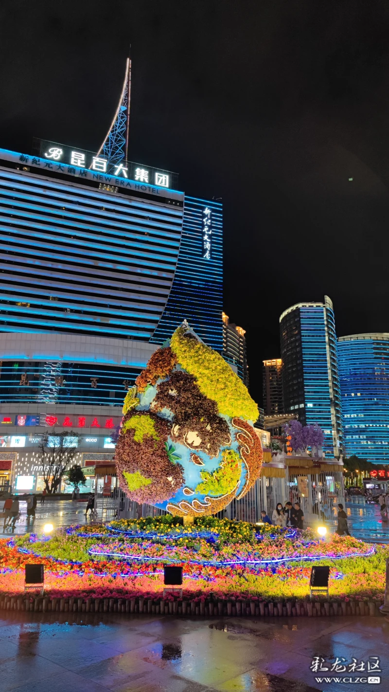 夜拍南屏街-彩龙社区