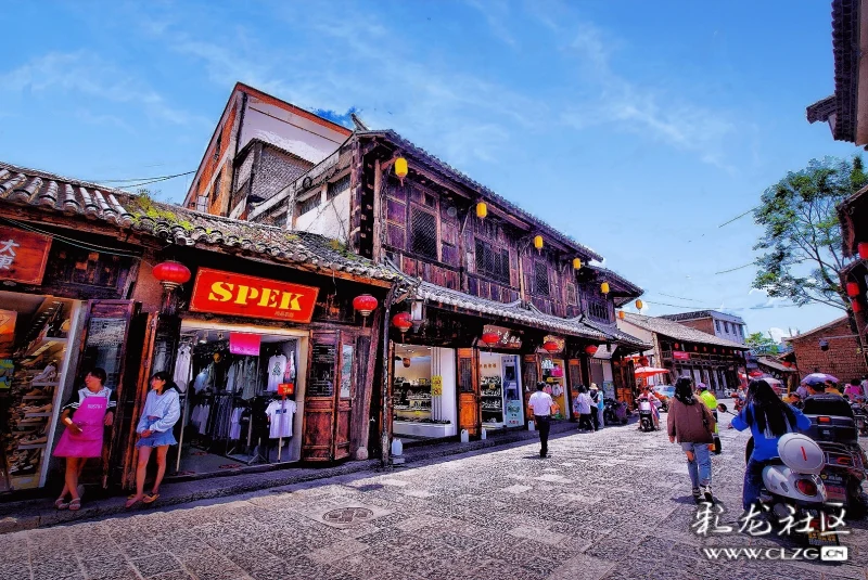 会泽古城中,最具代表性的历史文化街区,即头道巷,二道巷,三道巷及十字