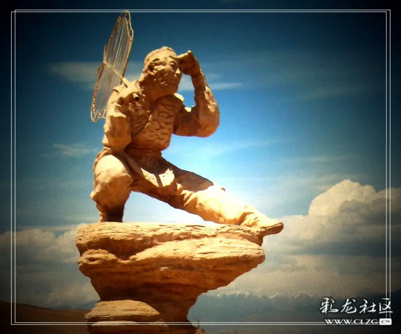 祖国锦绣河山壮游走进当年唐僧师徒四人西天取经必经之路火焰山