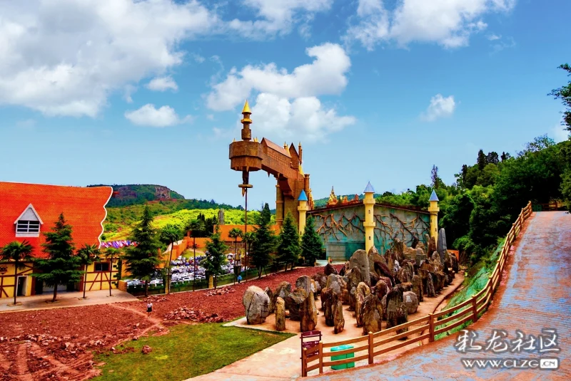 主题秋游昆明小人国公园1摄影赵谢荣