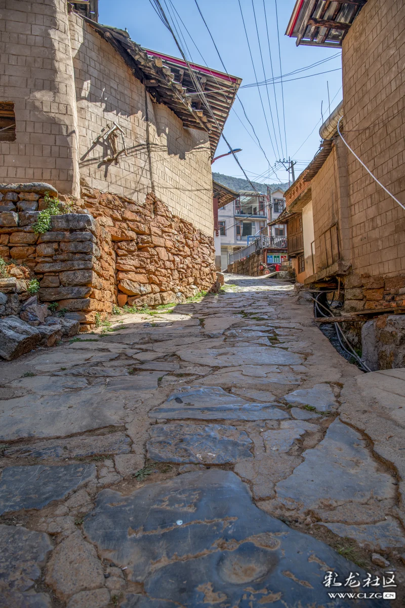生态云南四十晋宁一字格村茶马古道上的传统村落