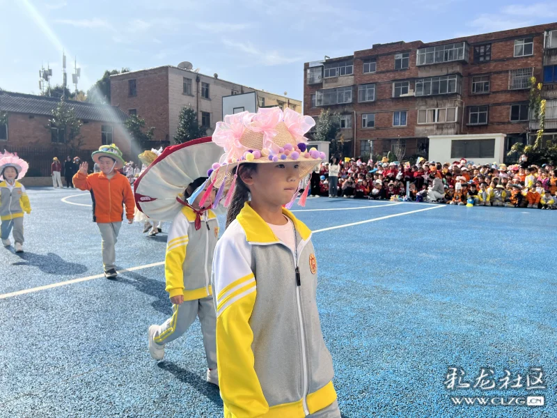 龍翔小學創意滿滿帽子秀炫動校園