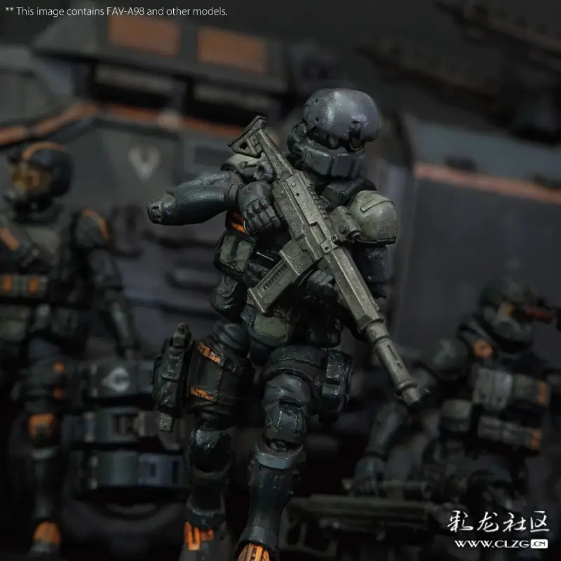 安利迷倒万千小学生的国产手办玩具酸雨战争公鹿突击者