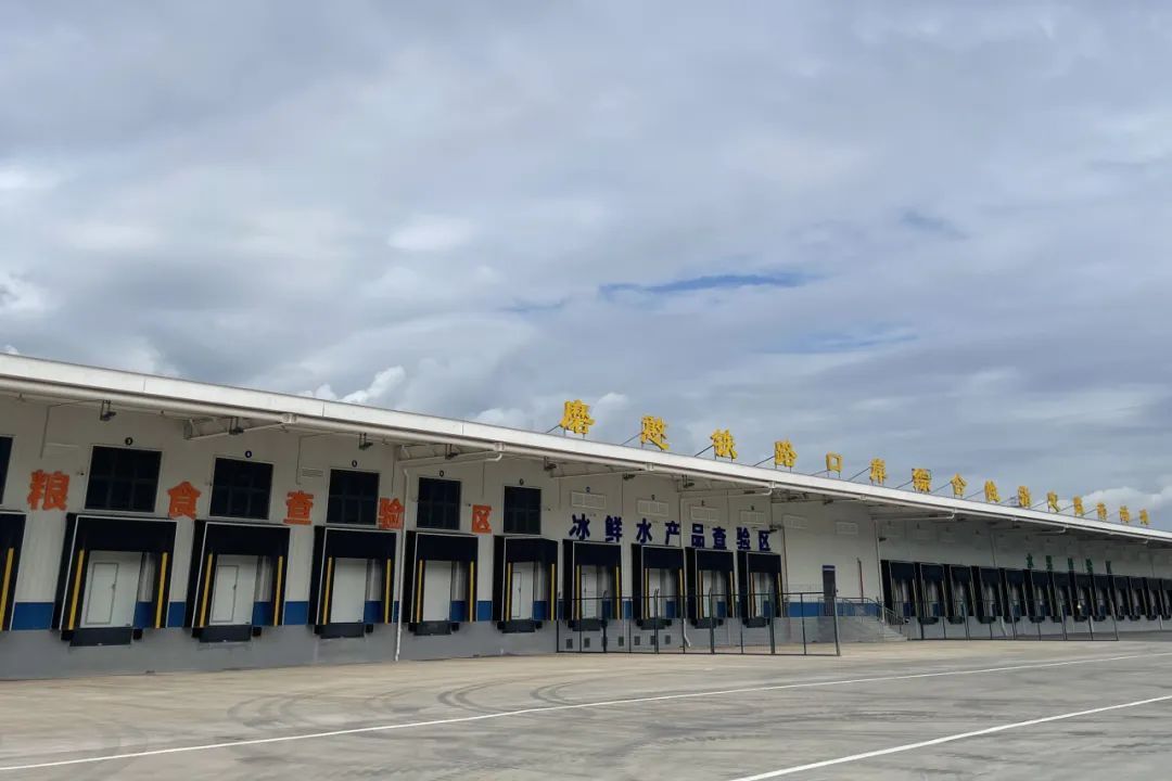 桃花村铁路物流中心,磨憨铁路口岸综合性指定监管场地,磨憨口岸智慧