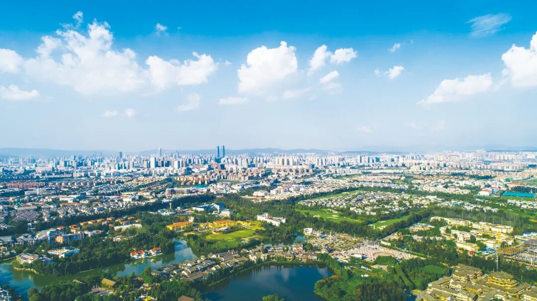 昆明城市建設(shè)。新華社記者 胡超 攝.JPG